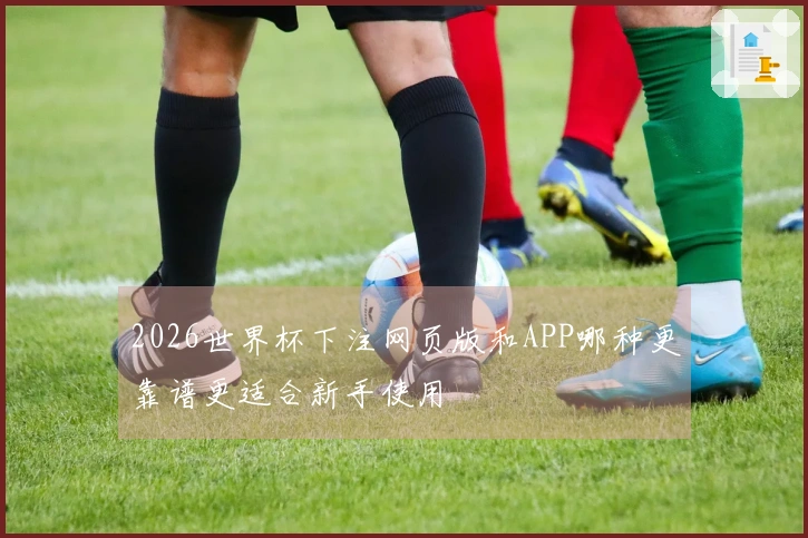 2026世界杯下注网页版和APP哪种更靠谱更适合新手使用