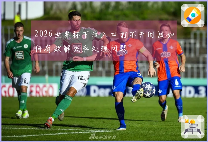 2026世界杯下注入口打不开时该如何有效解决和处理问题